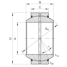 P(gun)(ji)S GE25-FO-2RS, (j) DIN ISO 12 240-1 (bio)(zhn), So(h)ɂ(c)ܷ