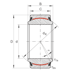 P(ji)S GE30-UK-2RS, (j) DIN ISO 12 240-1 ˜, Soɂ(c)ܷ