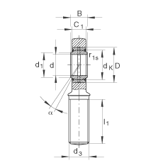 US GAL40-DO-2RS, (j) DIN ISO 12 240-4 ˜ݼySoɂ(c)ܷ